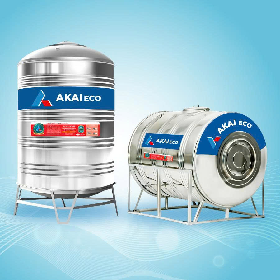 Bồn inox cap cấp Akai Eco