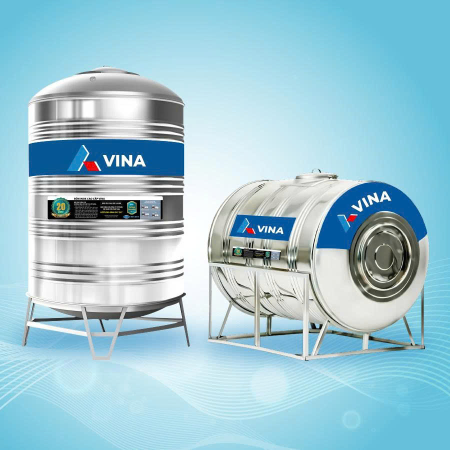 Bồn inox cao cấp Vina